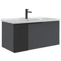 Наборы мебели для ванной комнаты Orka PURE 80 МДФ/ Antracit