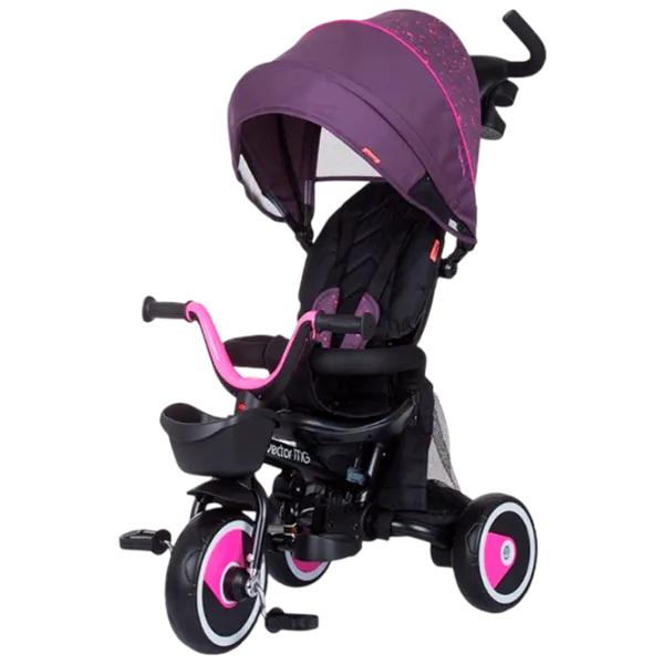Triciclu Chipolino 360 Vector MG 25 kg/ Liliac photo 1 Triciclu Chipolino 360 Vector MG 25 kg/ Liliac photo 1