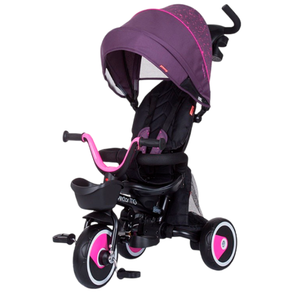 Triciclu Chipolino 360 Vector MG 25 kg/ Liliac photo 1 Triciclu Chipolino 360 Vector MG 25 kg/ Liliac photo 1