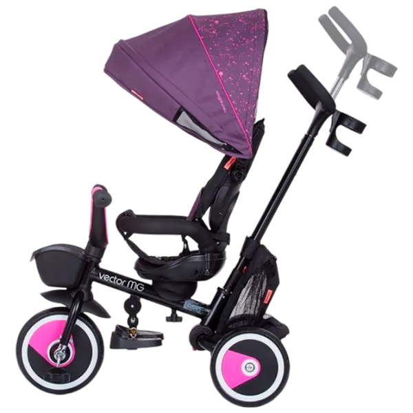 Triciclu Chipolino 360 Vector MG 25 kg/ Liliac photo 2 Triciclu Chipolino 360 Vector MG 25 kg/ Liliac photo 2