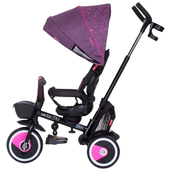 Triciclu Chipolino 360 Vector MG 25 kg/ Liliac photo 3 Triciclu Chipolino 360 Vector MG 25 kg/ Liliac photo 3