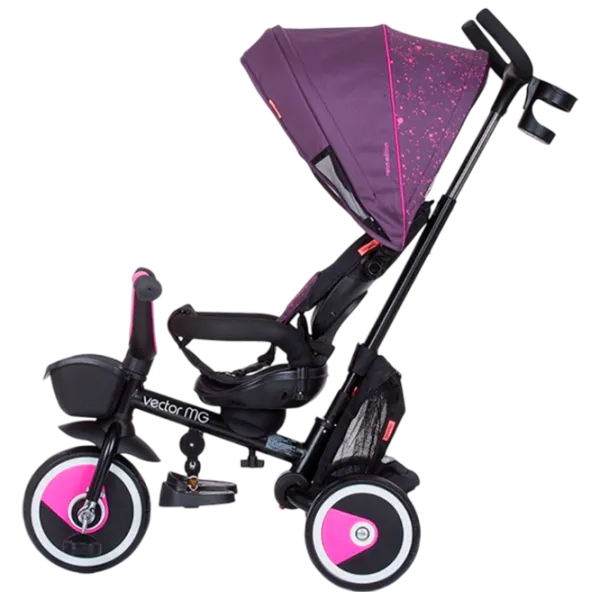 Triciclu Chipolino 360 Vector MG 25 kg/ Liliac photo 4 Triciclu Chipolino 360 Vector MG 25 kg/ Liliac photo 4