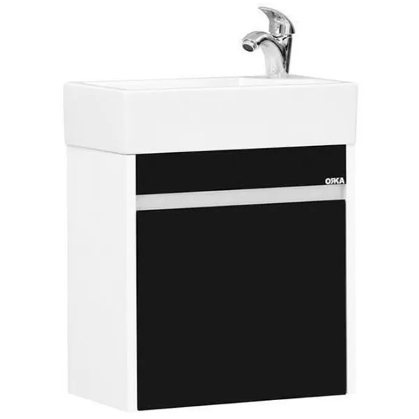 Seturi mobilă de baie Orka Yedisu 45 MDF/ Black photo 1