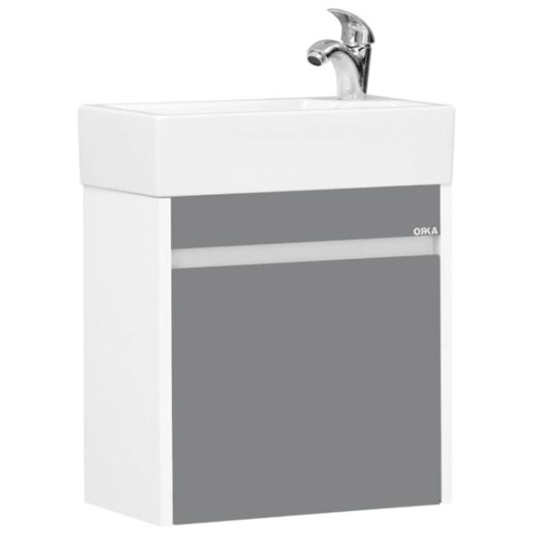 Seturi mobilă de baie Orka Yedisu 45 MDF/ White photo 1