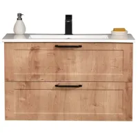 Seturi mobilă de baie Orka Yedisu 45 MDF/ Oak