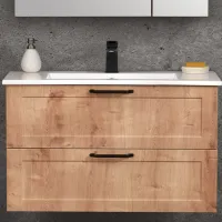 Seturi mobilă de baie Orka Yedisu 45 MDF/ Oak photo 2