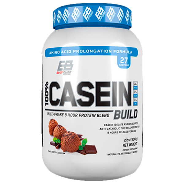 Proteină EverBuild 100% Casein 908 g (852822007848) praf/ Înghețată photo 1 Proteină EverBuild 100% Casein 908 g (852822007848) praf/ Înghețată photo 1