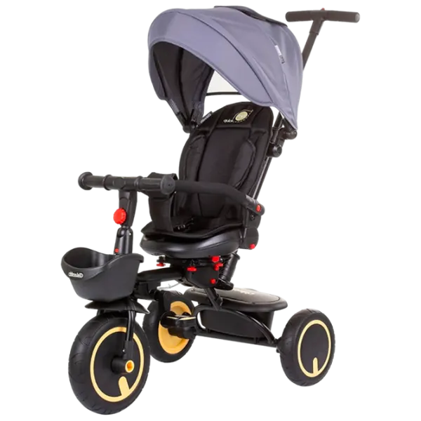 Трицикл Chipolino 360 Quick Fold 25 кг/ Графитовый photo 1 Трицикл Chipolino 360 Quick Fold 25 кг/ Графитовый photo 1