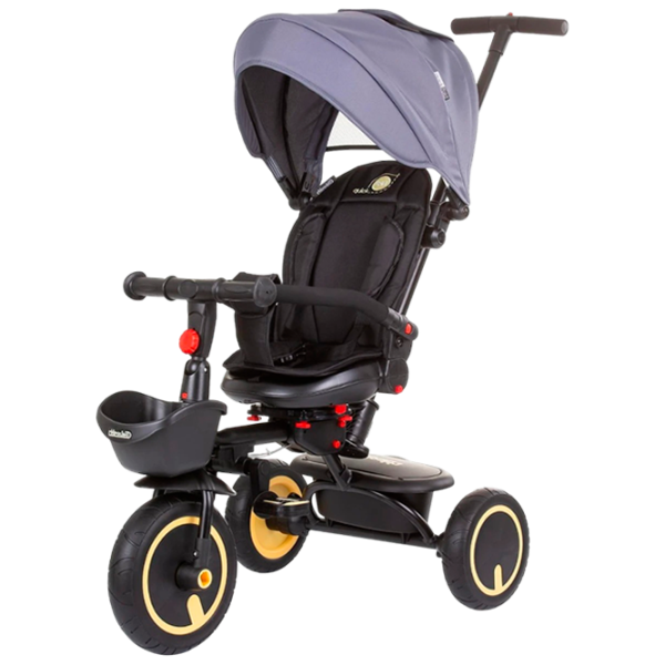 Трицикл Chipolino 360 Quick Fold 25 кг/ Графитовый photo 1 Трицикл Chipolino 360 Quick Fold 25 кг/ Графитовый photo 1