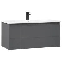 Наборы мебели для ванной комнаты Orka New Likya 100 МДФ/ Antracit