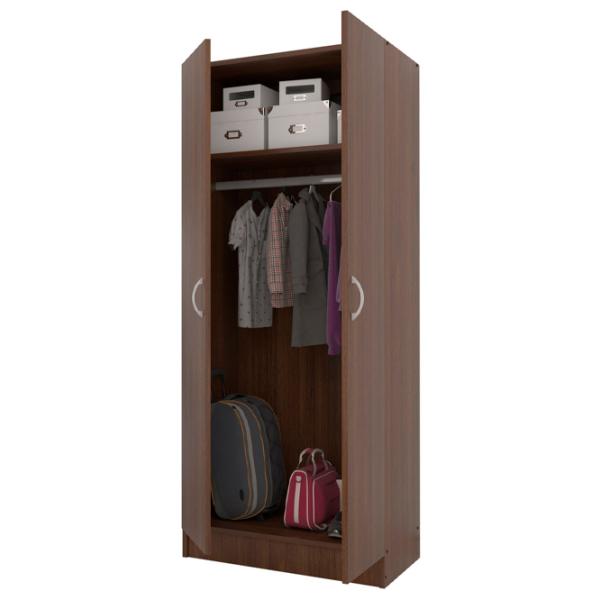 Шкаф Haaus Remi 2U 80 x 51см x 170 / ЛДСП / Венге photo 3