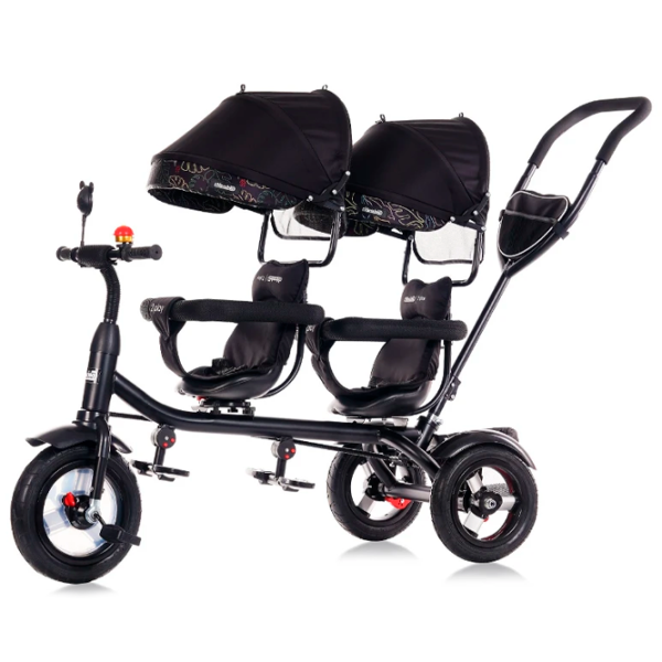 Трицикл Chipolino 2Play 40 кг/ Black photo 2 Трицикл Chipolino 2Play 40 кг/ Black photo 2