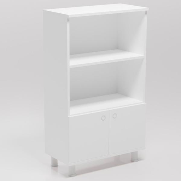 Шкаф с полками Smartex Mini 115.5 x 70 x 35см/ ДСП/ White photo 2