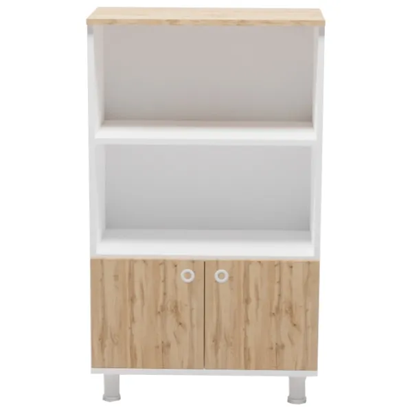 Шкаф с полками Smartex Mini 115.5 x 70 x 35см/ ДСП/ Темный дуб photo 1