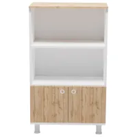 Шкаф с полками Smartex Mini 115.5 x 70 x 35см/ ДСП/ Темный дуб