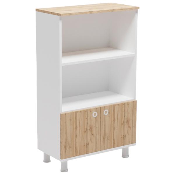 Шкаф с полками Smartex Mini 115.5 x 70 x 35см/ ДСП/ Темный дуб photo 2