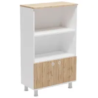 Dulap cu polițe Smartex Mini 115.5 x 70 x 35/ PAL/ Stejar închis photo 2