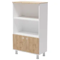 Dulap cu polițe Smartex Mini 115.5 x 70 x 35/ PAL/ Stejar închis photo 3