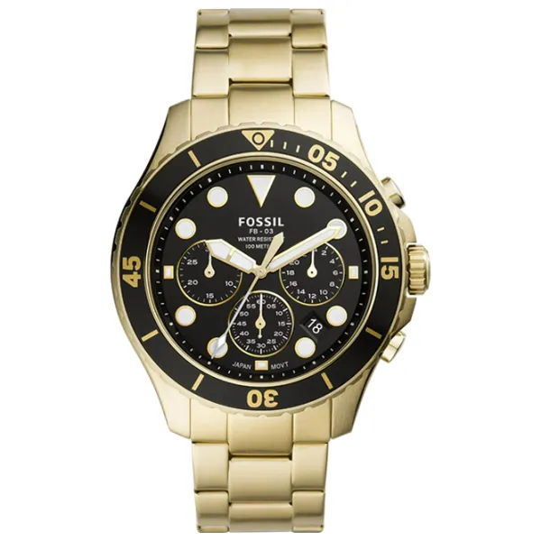 Наручные часы для мужчин FOSSIL FB-03 Chronograph Кварцевый/ 46 мм photo 1