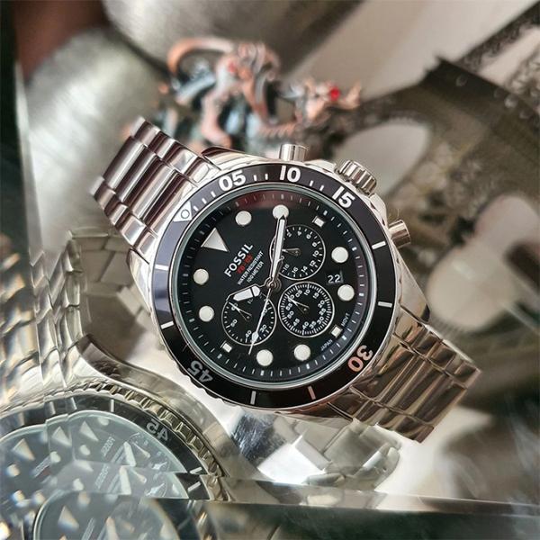 Наручные часы для мужчин FOSSIL FB-03 Chronograph Кварцевый/ 46 мм photo 4