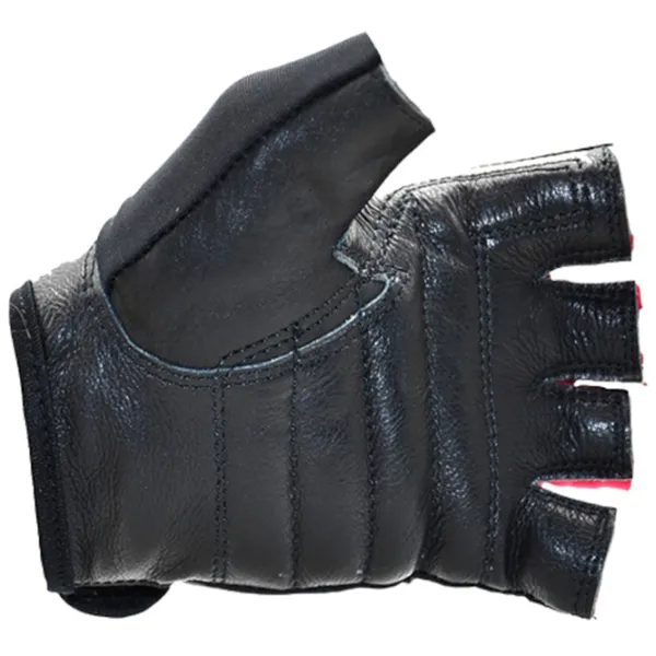 Фитнес-перчатки Mad Max RAINBOW BLACK/ RUBINE RED S photo 3 Фитнес-перчатки Mad Max RAINBOW BLACK/ RUBINE RED S photo 3