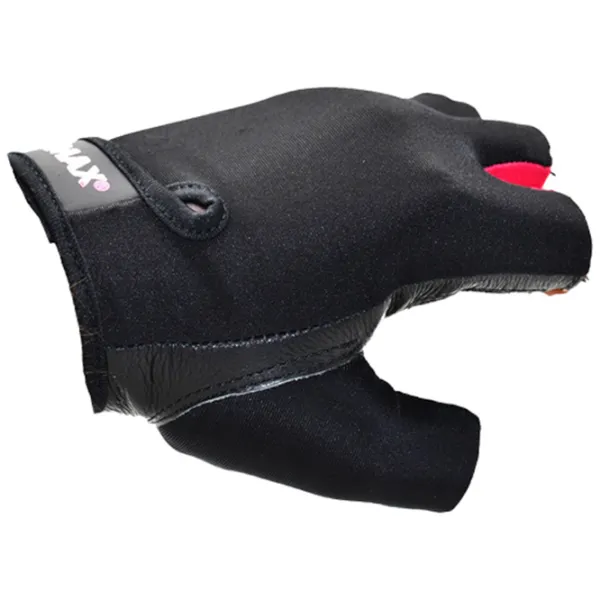 Фитнес-перчатки Mad Max RAINBOW BLACK/ RUBINE RED XS photo 2