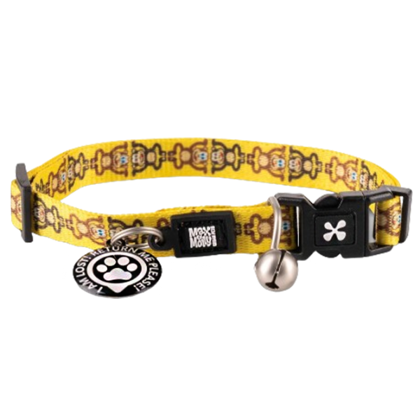 Чокер Max & Molly Smart ID Cat Monkey Maniac для кошек photo 1 Чокер Max & Molly Smart ID Cat Monkey Maniac для кошек photo 1