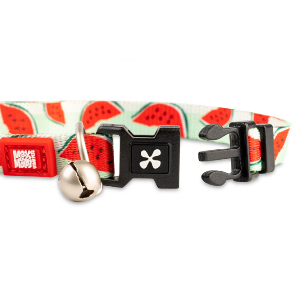Чокер Max & Molly Smart ID Cat Watermelon для кошек photo 2 Чокер Max & Molly Smart ID Cat Watermelon для кошек photo 2