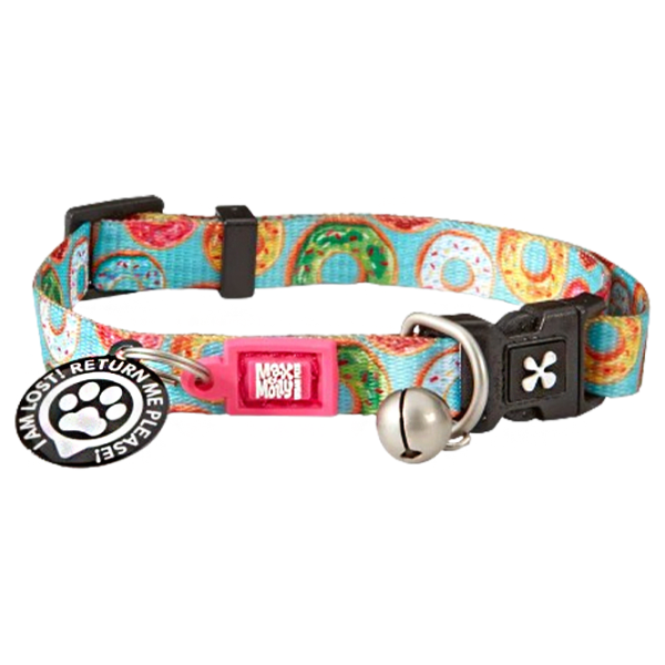 Чокер Max & Molly Smart ID Cat Donuts для кошек photo 1 Чокер Max & Molly Smart ID Cat Donuts для кошек photo 1