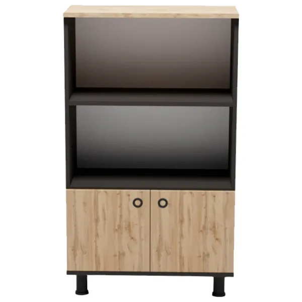 Шкаф с полками Smartex Mini 115.5 x 70 x 35см/ ДСП/ Темный дуб photo 1
