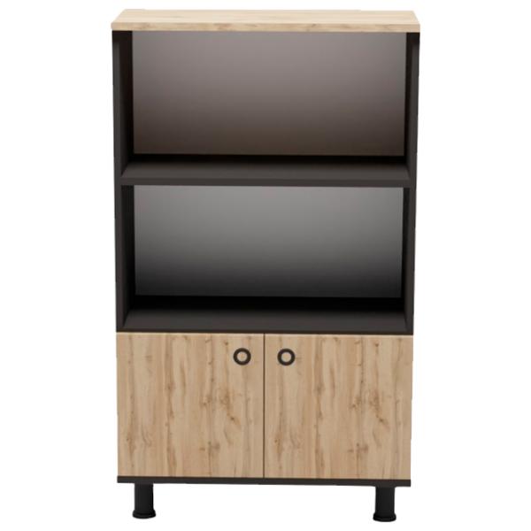 Шкаф с полками Smartex Mini 115.5 x 70 x 35см/ ДСП/ Темный дуб photo 1