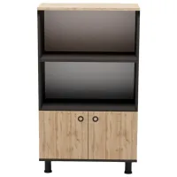 Dulap cu polițe Smartex Mini 115.5 x 70 x 35/ PAL/ Stejar închis