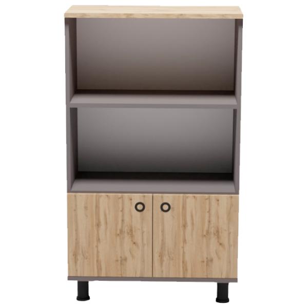 Dulap cu polițe Smartex Mini 115.5 x 70 x 35/ PAL/ Stejar închis photo 1