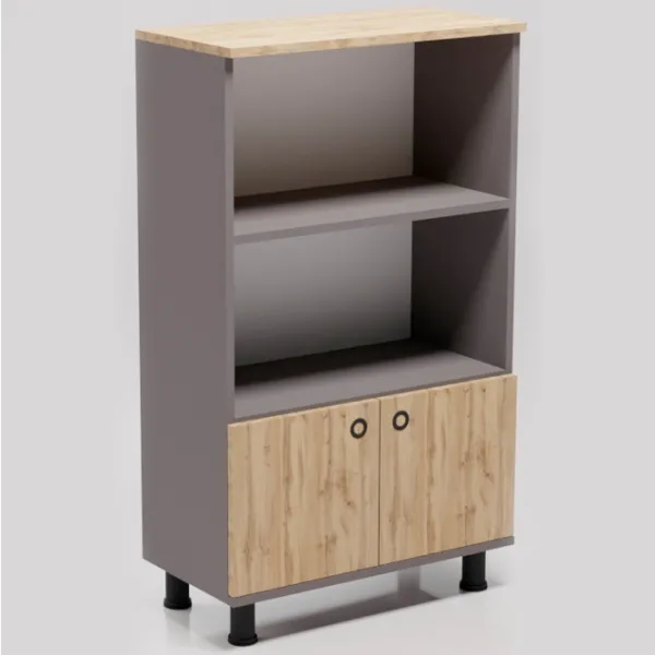 Dulap cu polițe Smartex Mini 115.5 x 70 x 35/ PAL/ Stejar închis photo 2