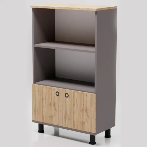 Dulap cu polițe Smartex Mini 115.5 x 70 x 35/ PAL/ Stejar închis photo 3