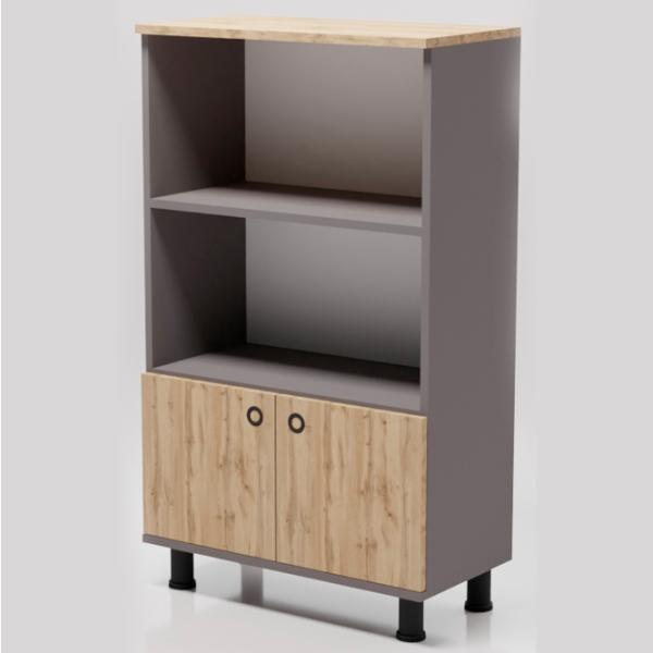 Dulap cu polițe Smartex Mini 115.5 x 70 x 35/ PAL/ Stejar închis photo 3