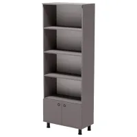 Dulap cu polițe Smartex Maxi 187 x 70 x 35/ PAL/ Graphite