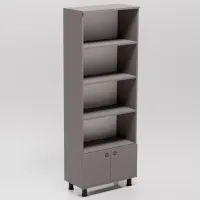 Dulap cu polițe Smartex Maxi 187 x 70 x 35/ PAL/ Graphite photo 2