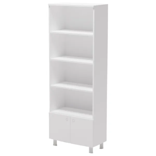 Dulap cu polițe Smartex Maxi 187 x 70 x 35/ PAL/ White photo 1