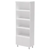 Шкаф с полками Smartex Maxi 187 x 70 x 35см/ ДСП/ White