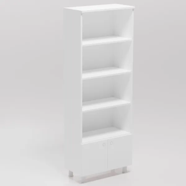Dulap cu polițe Smartex Maxi 187 x 70 x 35/ PAL/ White photo 2