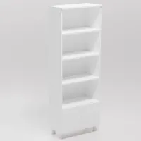 Dulap cu polițe Smartex Maxi 187 x 70 x 35/ PAL/ White photo 2