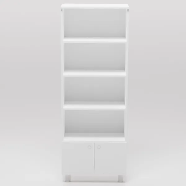 Dulap cu polițe Smartex Maxi 187 x 70 x 35/ PAL/ White photo 3
