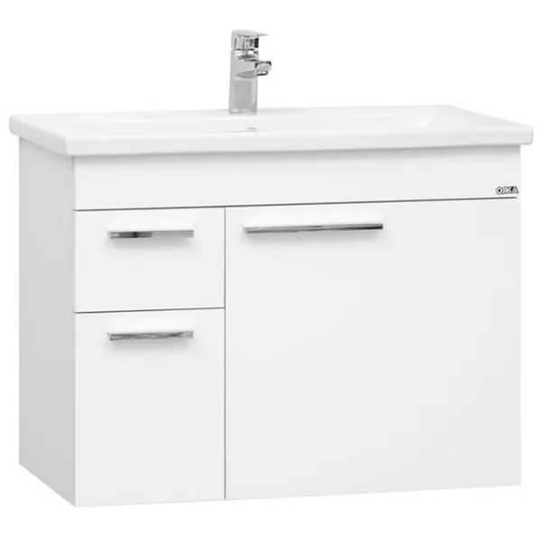 Seturi mobilă de baie Orka Enez 80 MDF/ White photo 1