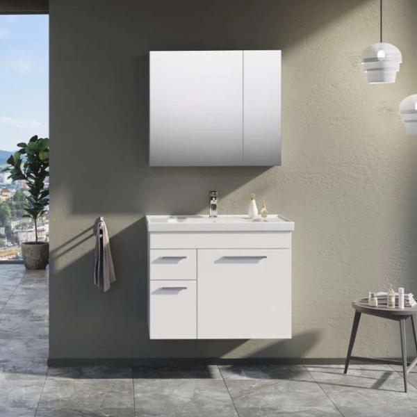 Seturi mobilă de baie Orka Enez 80 MDF/ White photo 2