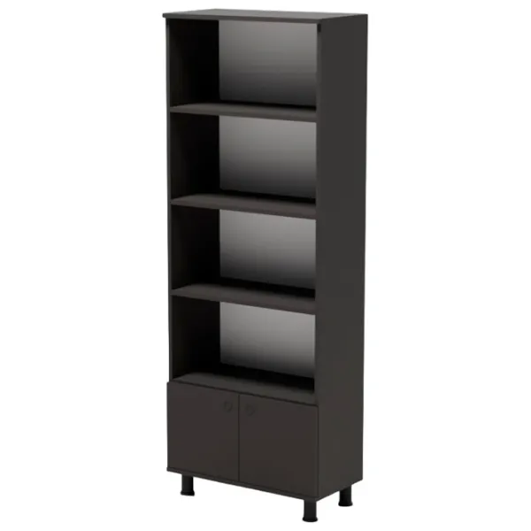 Dulap cu polițe Smartex Maxi 187 x 70 x 35/ PAL/ Black photo 1