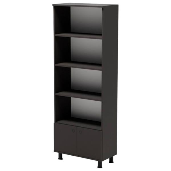 Dulap cu polițe Smartex Maxi 187 x 70 x 35/ PAL/ Black photo 1