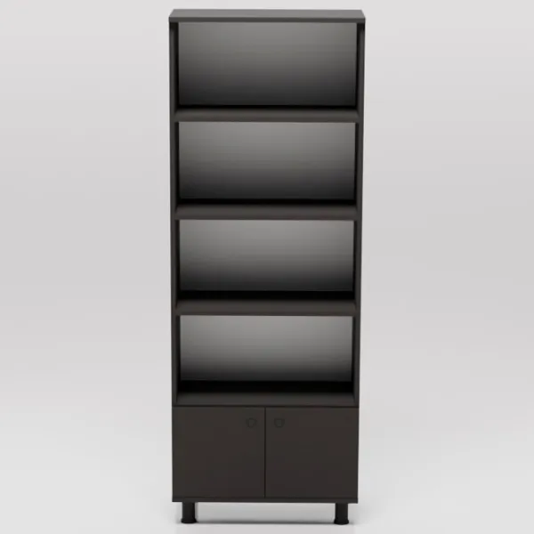 Dulap cu polițe Smartex Maxi 187 x 70 x 35/ PAL/ Black photo 2