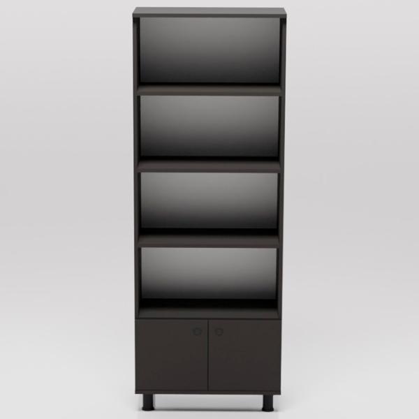 Dulap cu polițe Smartex Maxi 187 x 70 x 35/ PAL/ Black photo 2