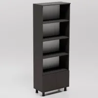 Dulap cu polițe Smartex Maxi 187 x 70 x 35/ PAL/ Black photo 3